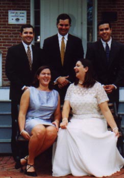 The Sage Siblings clowning around before the 